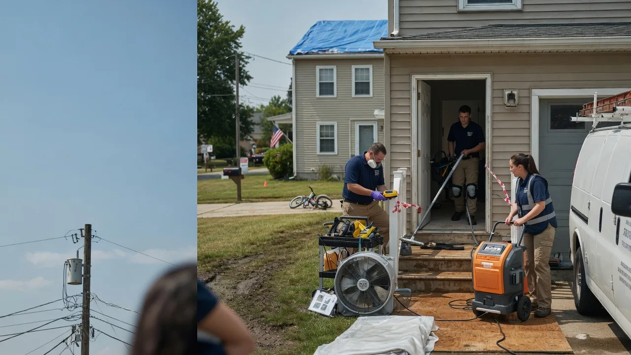 Water Damage Repair in Wingate, MD near me